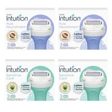 Schick Intuition Pure Nourishment  Sensitive Skin Care - 12 Cartridges
