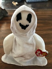 TY Beanie Baby 1999 SHEETS the Ghost with Tags