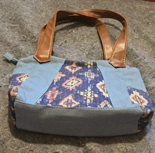 Vtg Canyon Sky Southwest Inspirational purse bag