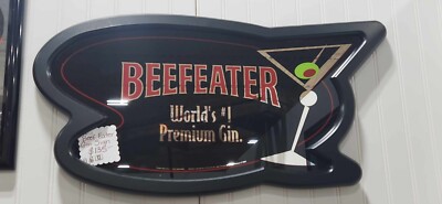 Vintage BEEFEATER Gin MARTINI Bar Mirror Sign
