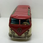 BANDAI VINTAGE VW BUS VOLKSWAGEN BATTERY OPERATED 1960'S TESTED - NOT WORKING