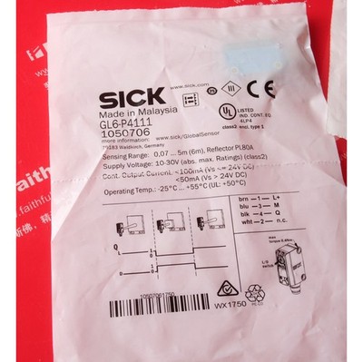 1pcs New Sick GL6-P4111 Photoelectric Sensor Free shipping