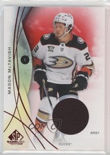2024-25 Upper Deck SP Game Used Red Jersey Mason McTavish #37 0l6f