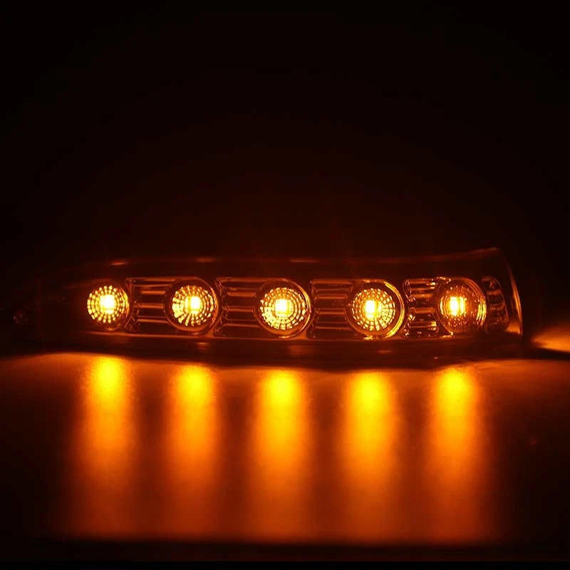 Luz de señal de espejo lateral 5 LED 876142S000 876242S000 para Hyundai Tucson 2011-2014 Foto 3 de 4
