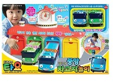 Tayo Little Bus Talking Central Garage Juego Niños Juguete Coreano Sin Tarifas en EE. UU.