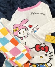 Hello Kitty Pajama Set Long Sleeve 2T NWT