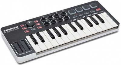 Samson Graphite M25 25-Tasten USB MIDI Keyboard Controller Master-Keyboard