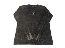 Kangol Mens S Small Shirt Long Sleeve Black A...