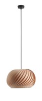HäNgeleuchte HäNgelampe Wohnzimmer Ø 38 Cm H: Max. 2 M Verstellbar Holz E27
