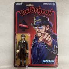 Reaction Motorhead Lemmy Modern Cowboy Action Figure With Guitar
