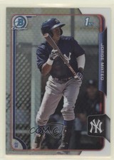 2015 Bowman Chrome Prospects Refractor 96/499 Jorge Mateo #BCP87 06ws