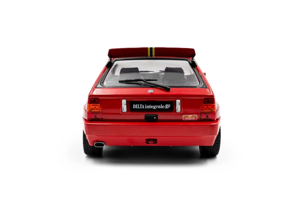 Lancia Delta HF Integrale Final Edition Red Rosso 1995 Solido 1:18 Nuovo - Immagine 3 di 4