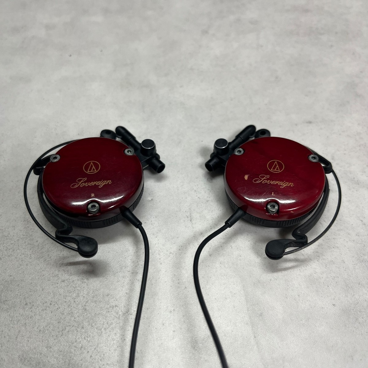 ATH-EW9 ヘッドフォン Audio Technica ATH-EW9 Ear Fit Clip-On Headphones Wood Housing