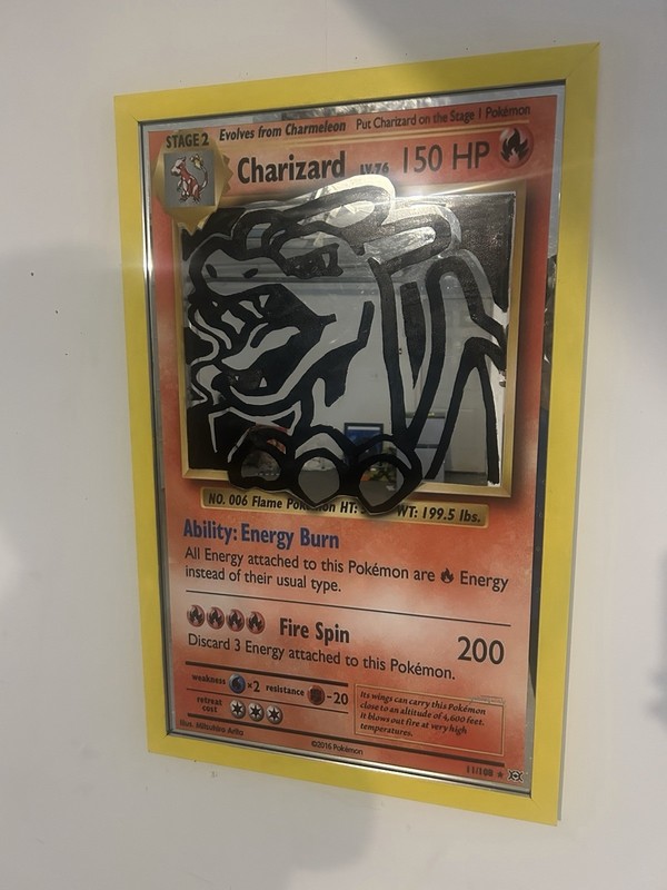 Nintendo Pokemon TCG Oversized HoloMirror Art Charizard Blastoise Venusaur 22x32