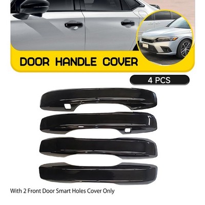Cover Trims 4 Doors For Honda Civic 11th Gen 2022-2025 Glossy Black EOW US