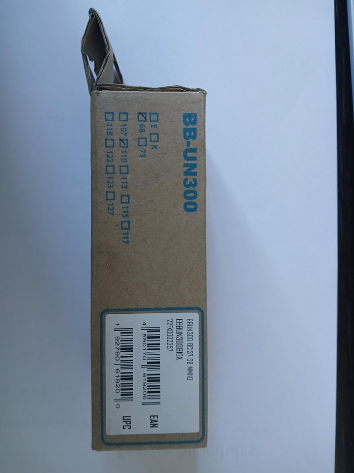 Bearuing Shell Shimano BB-UN300 Square Taper Bottom Bracket 110mm Sealed Bearings 68mm ...