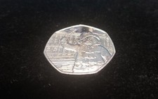 2018 Paddington Bear At Buckingham Palace 50p - Fifty pence coin,circulate, VGC 