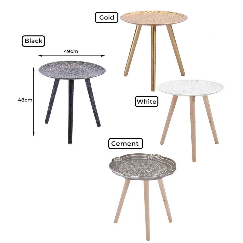 Levede Side Table Coffee Bedside End Tables Antique Storage Modern Plant Stand - image 2 of 4