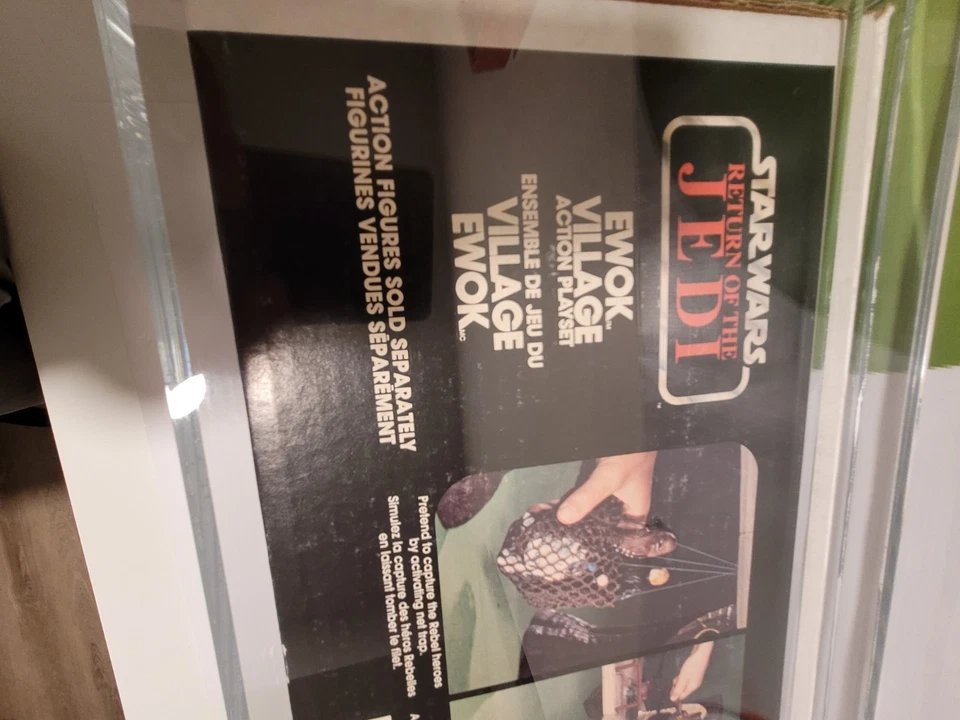 1983 Kenner Canada Star Wars ROTJ Ewok Village #70520 AFA 85 NM+ Sealed Box RARE - Image 3 of 4