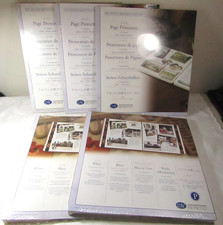2 Sets Creative Memories 12x12 White Refill Pages 3 Sets Page Protectors NEW