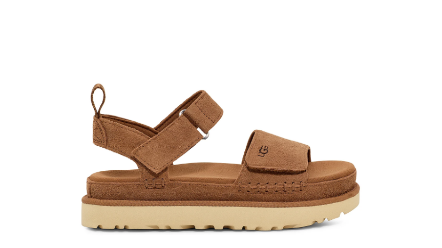 STEAL THIS DEAL! UGG® Goldenstar Strap Sandals, Chestnut (Authentic)