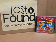 Disney LEARNING Ages 4-6 Kindergarten Deluxe 2 Disc CD-ROM SET Interactive PICS
