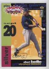 1995 Upper Deck Collector's Choice You Crash the Game Silver Albert Belle 2b2