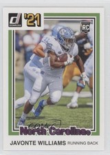 2021 Panini Chronicles Draft Picks Donruss Retro Pink Javonte Williams #48 07rd