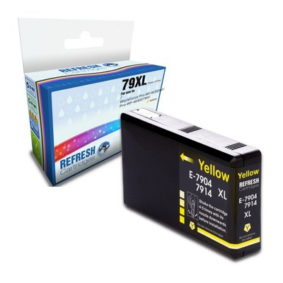 Refresh Patronen Gelb 79XL Tinte Kompatibel mit Epson Druckern