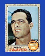 1968 Topps Set-Break # 99 Rocky Colavito EX-EXMINT *GMCARDS*