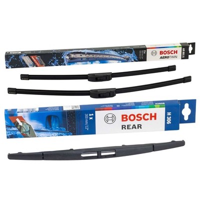 Wischblatt Set BOSCH Aerotwin Vorne + Hinten für Citroen Mitsubishi Peugeot 2.4
