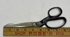 Vintage Wiss 427 USA Tailor Shears – Black Handle Dressmaker Scissors