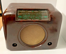 Vintage Retro Bakelite D.A.C. 90A Bush Radio Untested (ZI)
