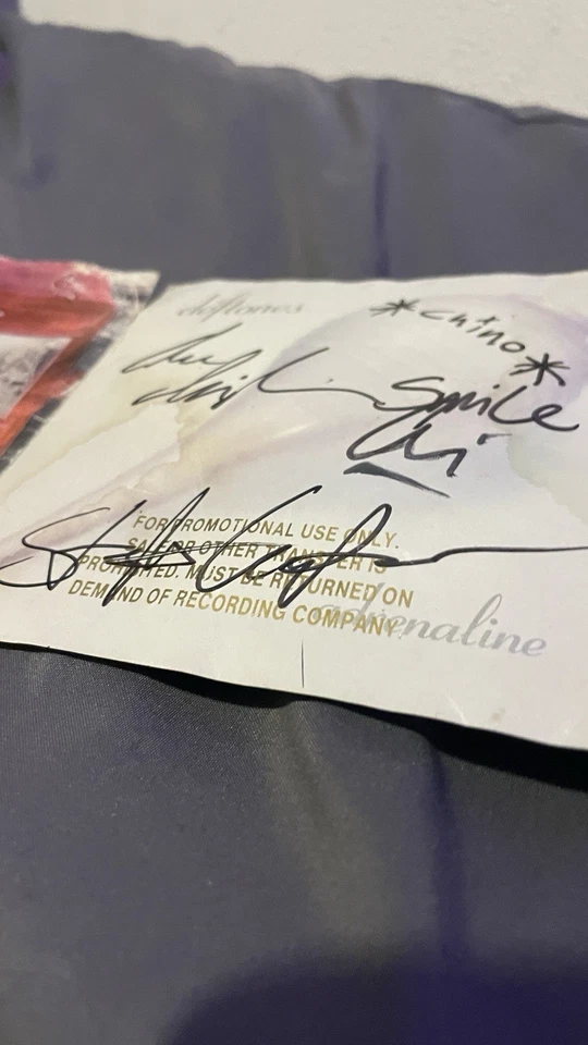 Promotional “Adrenaline CD Cover Autographs - Image 3 of 4