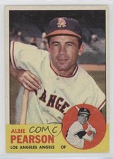 1963 Topps Albie Pearson #182 n1u