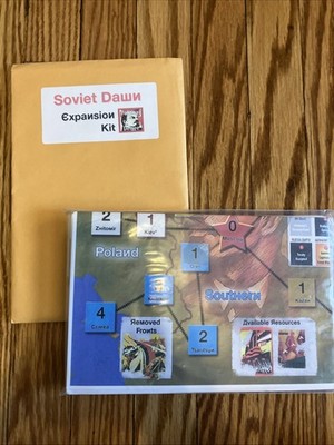 Soviet Dawn Expansion Kit Politics Decree New And Unopened