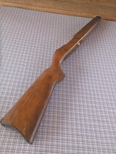 Vintage Wood Rifle Stock Hardwood Gun Stock Replacement Sporterized Rifle