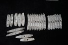 Bulk Lot new Bike Wheel Spoke Reflectors Clear Plastic Safety Bicycle Parts — photo 1