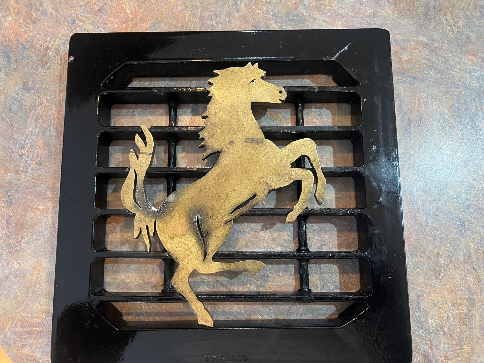 FERRARI  Garage Floor Drain Cover.