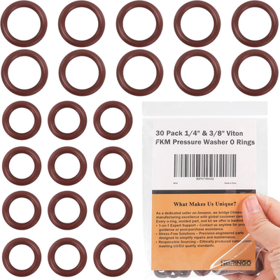 #ad 30 Pack Viton Pressure Washer O Rings High Temp FKM O Ring Kit for 1 4quot; $32.95