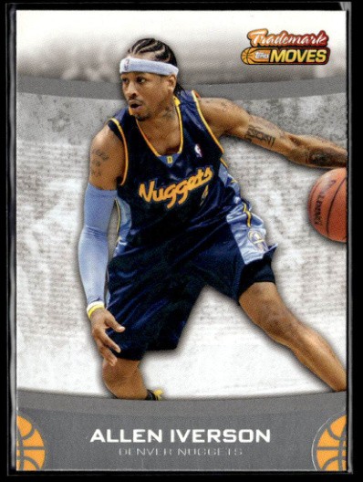 2007-08 Topps Trademark Moves #33 Allen Iverson