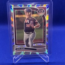2025 Panini USA Stars & Stripes /30 Silver Lightning Drew Beam