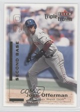 2001 Fleer Triple Crown Jose Offerman #248 0q3