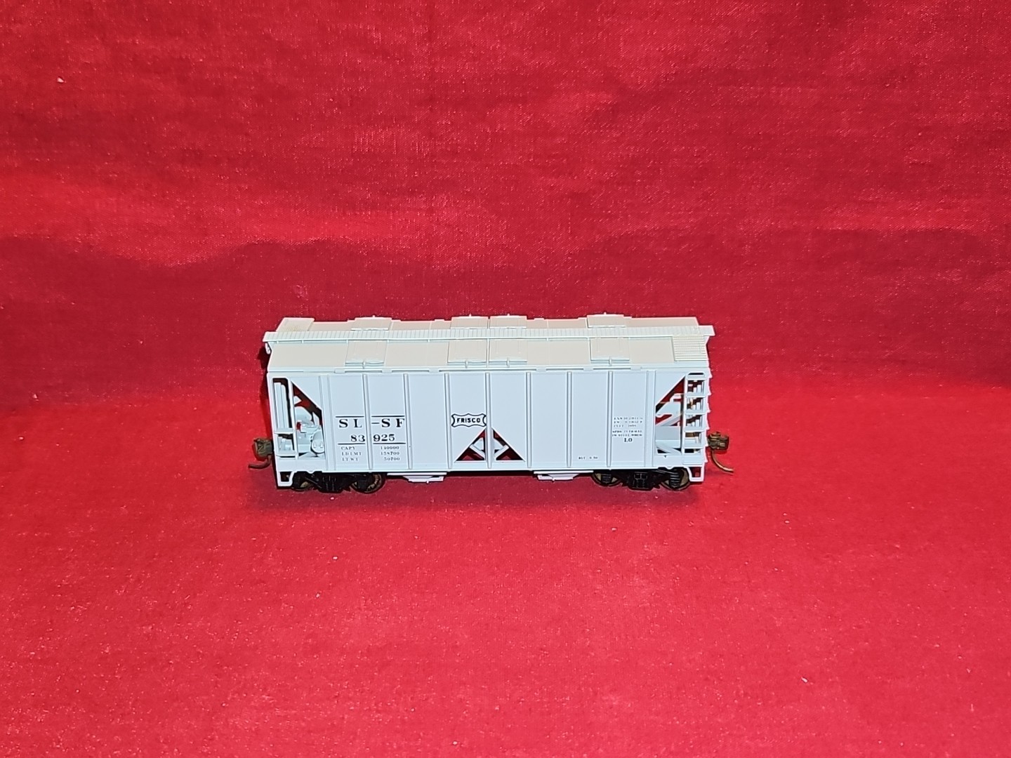Bowser HO St Louis San Francisco SL-SF Covered Hopper # 83925