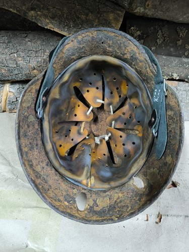 WW2 M40 German Helmet WWII M 40. Combat helmet.size 62