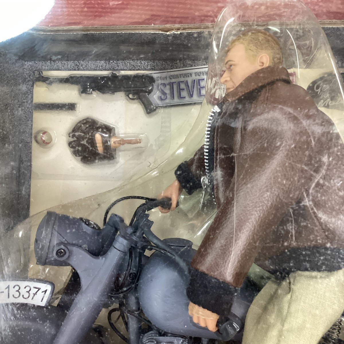 21st Century Steve McQueen w /German WWII Motorcycle The 21st Century Steve McQueen w /German WWII Motorcycle The