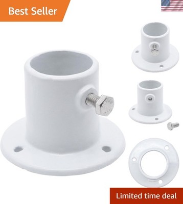 Swimline Cast Aluminum above Ground Pool Ladder Replacement Deck Flange