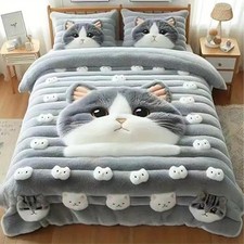 Complete Cat Family 5D Diamond Painting Kit for Adults - Stress Relief