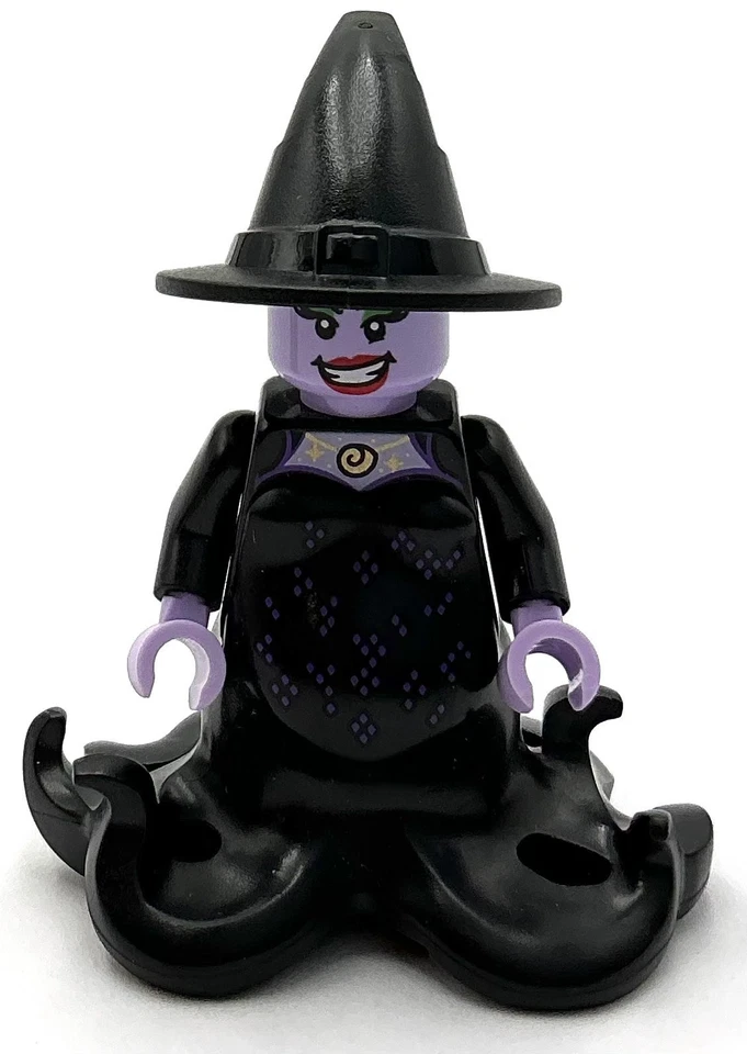 Lego New Lego New Ursula Disney Minifigure Black Hat - Image 1 of 1
