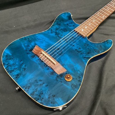 Classical Acoustic Guitar Crews Maniac Sound Six Nylon Burl Poplar